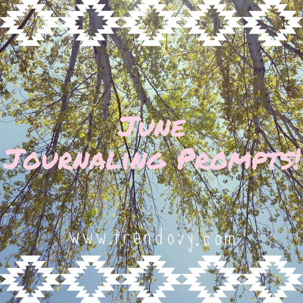 June Journaling Prompts